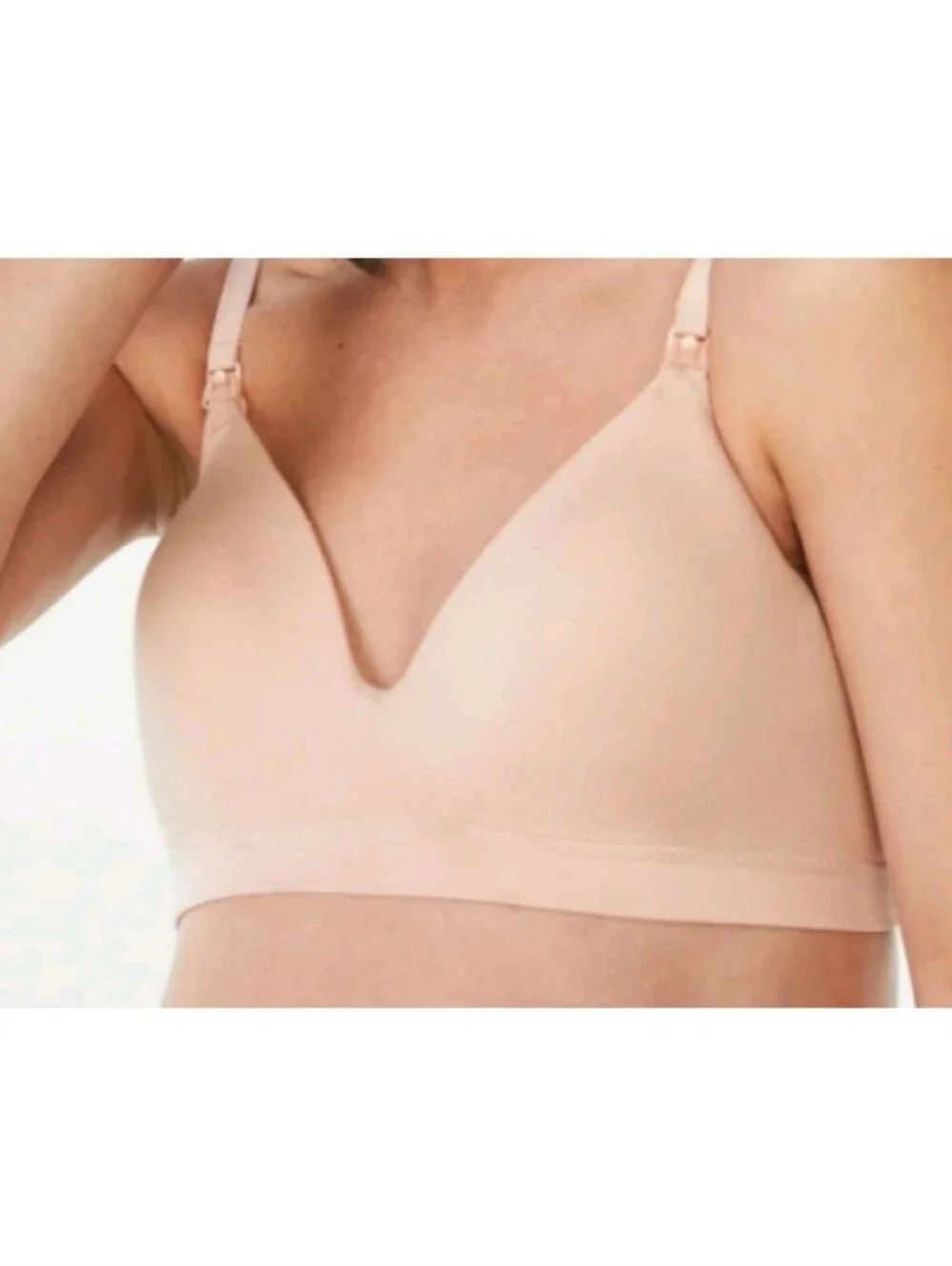 Joyspun Seamless Wirefree Nursing Bra Pink